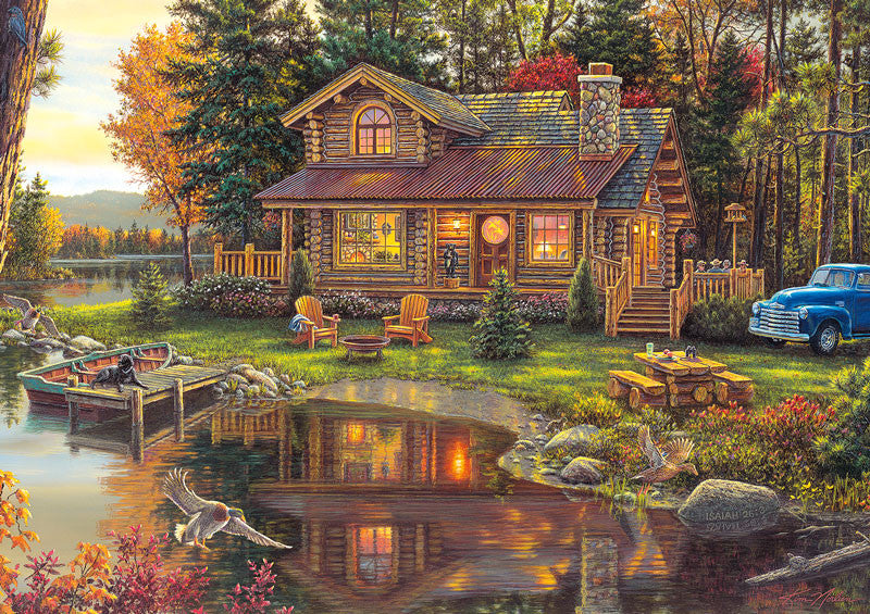 Kim Norlien Peace Like A River 300 Large Piece Jigsaw Puzzle Art