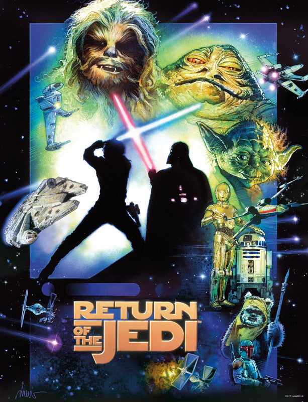 Star Wars™ Collector's Edition 4-in-1 Jigsaw Puzzle- Return of the Jedi