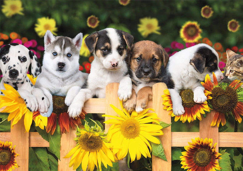 Adorable Animals The Gang's All Here 300 Large Piece Jigsaw Puzzle Art