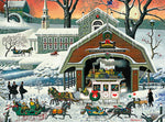 Charles Wysocki Twas' the Twilight Before Christmas 1000 Piece Jigsaw Puzzle Art