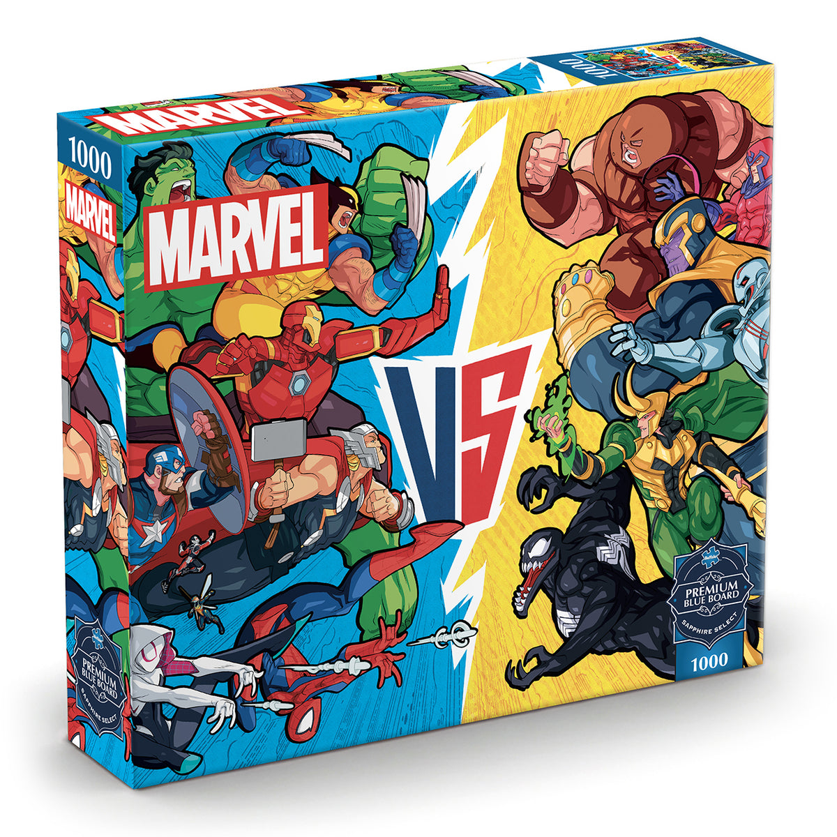 Marvel Versus puzzle for Adults, Sapphire Select - 1000 Pieces Jigsaw Puzzle