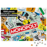 Monopoly Collage 1000 Piece Puzzle