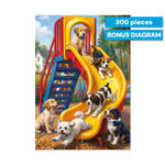 Playtime Pups 300 Large Piece Puzzle