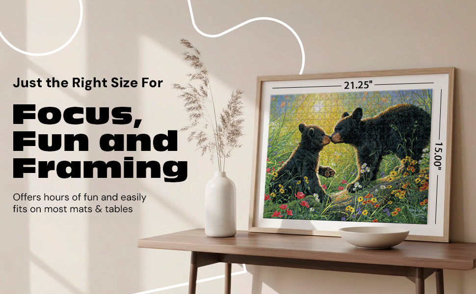 500pc Abraham Hunter: Love Bears