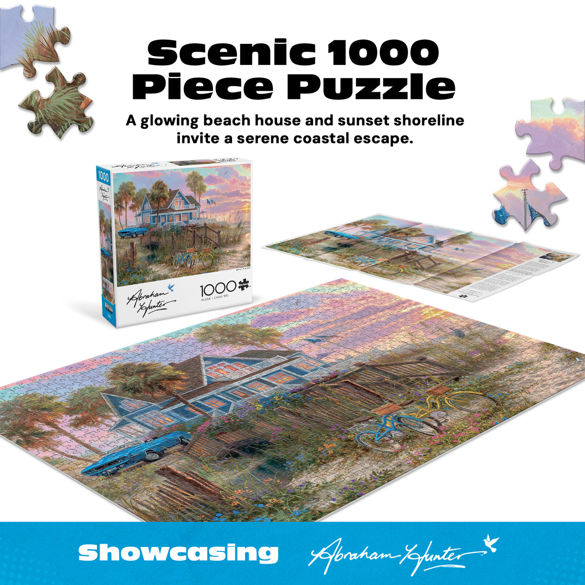 Abraham Hunter: Beach Life 1000 Piece Puzzle