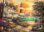 Chuck Pinson Cottage by the Sea 1000 Piece Jigsaw Puzzle Art