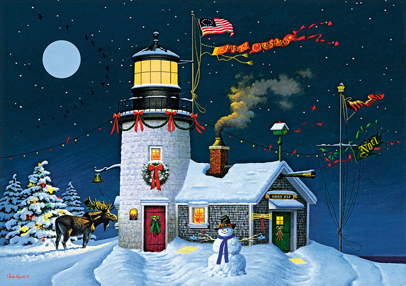 Charles Wysocki Take Out Window 300 Large Piece Jigsaw Puzzle Art