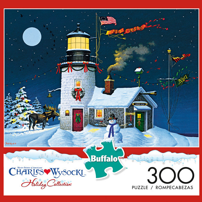 Buffalo Games Charles Wysocki Take Out Window 300 Large Piece Jigsaw Puzzle