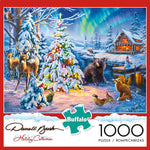 Darrell Bush Woodland Christmas 1000 Piece Jigsaw Puzzle Box