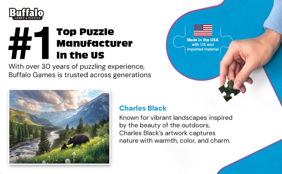 Charles Black: Mountain Momma 1000 Piece Puzzle
