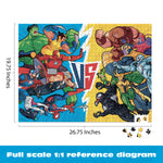 Marvel Versus puzzle for Adults, Sapphire Select - 1000 Pieces Jigsaw Puzzle