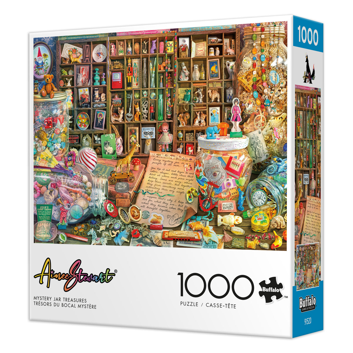Aimee Stewart:  Mystery Jar Treasures 1000 Piece Puzzle