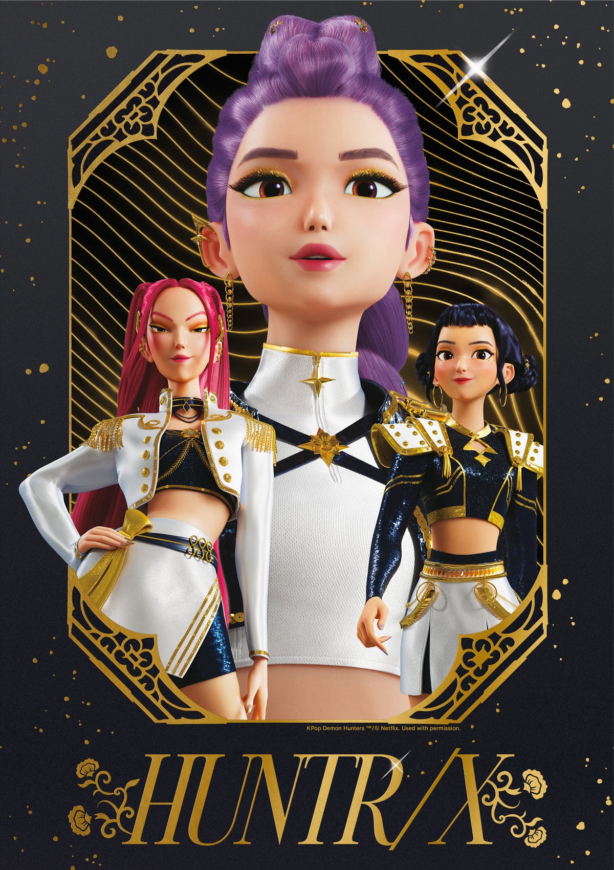 Gold Collection: KPop Demon Hunters Golden Huntrix 500 Piece Puzzle