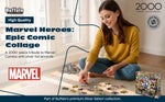 Silver Select: Marvel Comic Collage 2000 Piece Puzzle