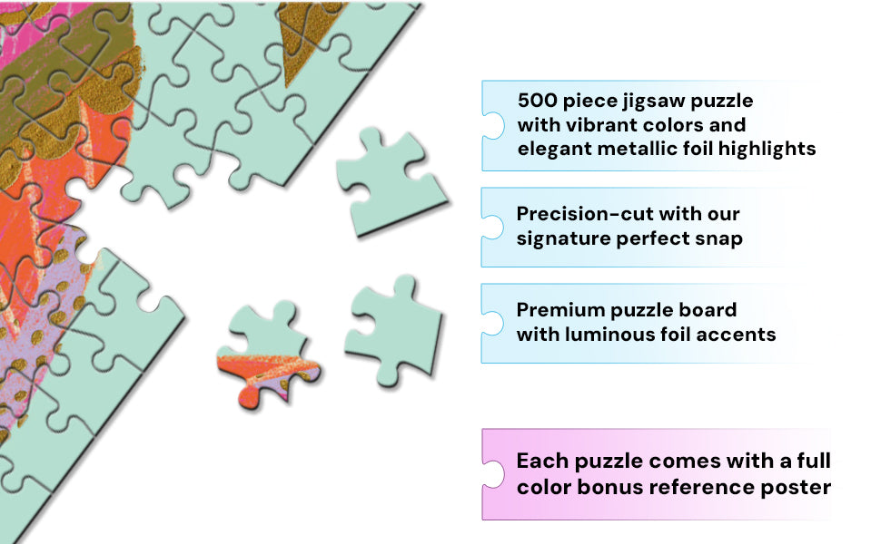 Gold Collection: Christmas Bauble 500 Piece Puzzle