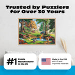 Thomas Kinkade Disney Silver Select: Winnie the Pooh 500 Piece Puzzle