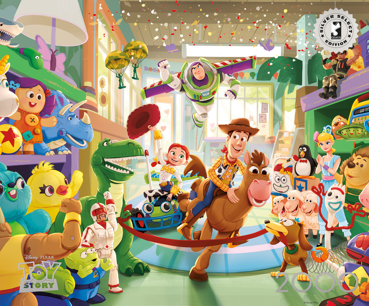 Ceaco: Silver Select: Giddy-up! Toy Story 2000 Piece Puzzle