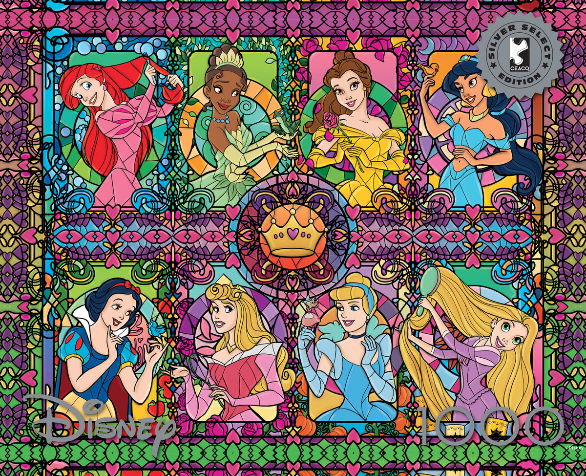 Silver Select: Thomas Kinkade: Stained Glass Princess 1000 Piece Puzzle