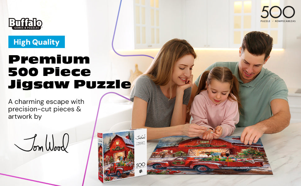 Country Life: Delivering Christmas 500 Piece Jigsaw Puzzle