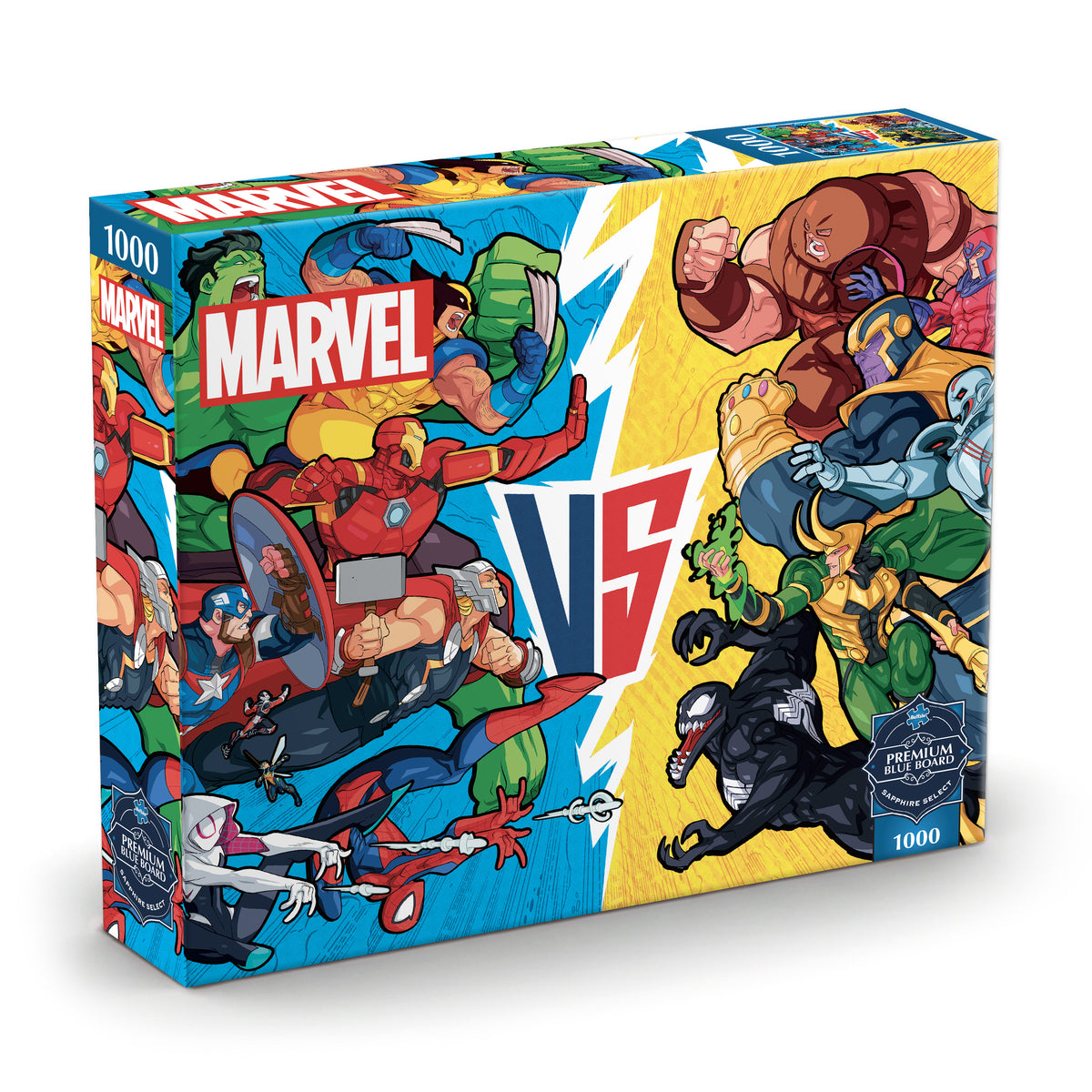 Marvel Versus puzzle for Adults, Sapphire Select - 1000 Pieces Jigsaw Puzzle