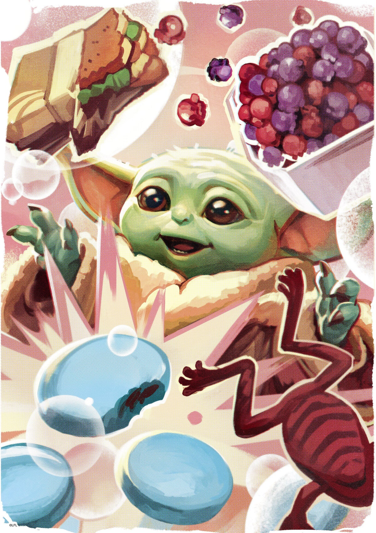 Star Wars: Snack Time for Grogu 300 Piece Puzzle