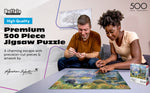 Abraham Hunter Mountain Morning 500 Piece Jigsaw Puzzle