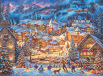 Sapphire Select: Twilight Winter Village 1000 Piece Puzzle