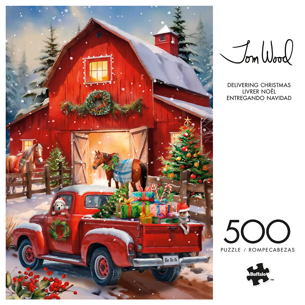 Country Life: Delivering Christmas 500 Piece Jigsaw Puzzle