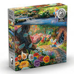 Thomas Kinkade Disney Silver Select: Alice in Wonderland 500 Piece Puzzle