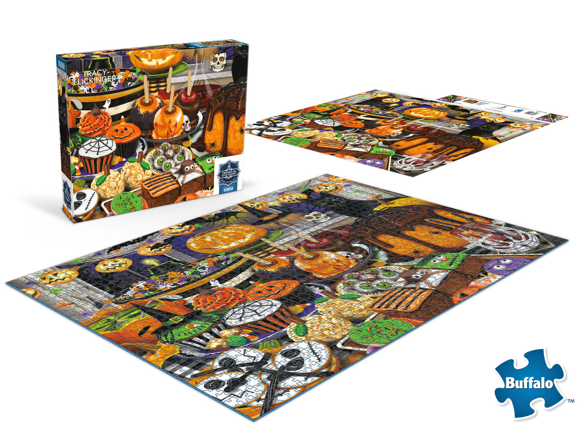 Tracey Flickinger Halloween Haul 1000 Piece puzzle - Sapphire Select