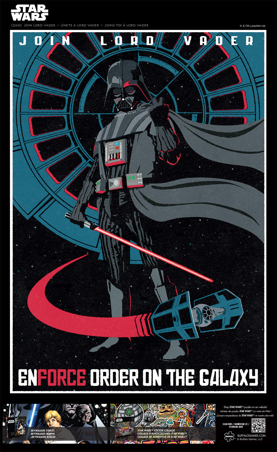 Star Wars - Join Lord Vader - 300 Piece Puzzle