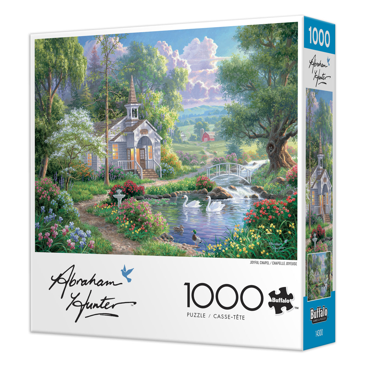 Abraham Hunter: Joyful Chapel 1000 Piece Puzzle