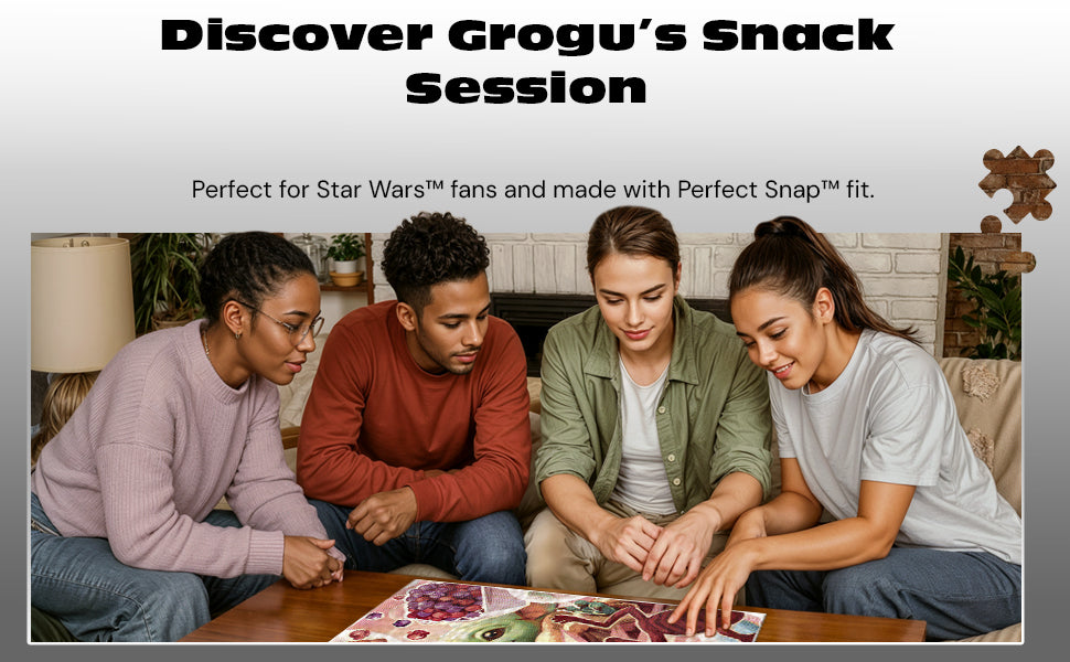 Star Wars: Snack Time for Grogu 300 Piece Puzzle