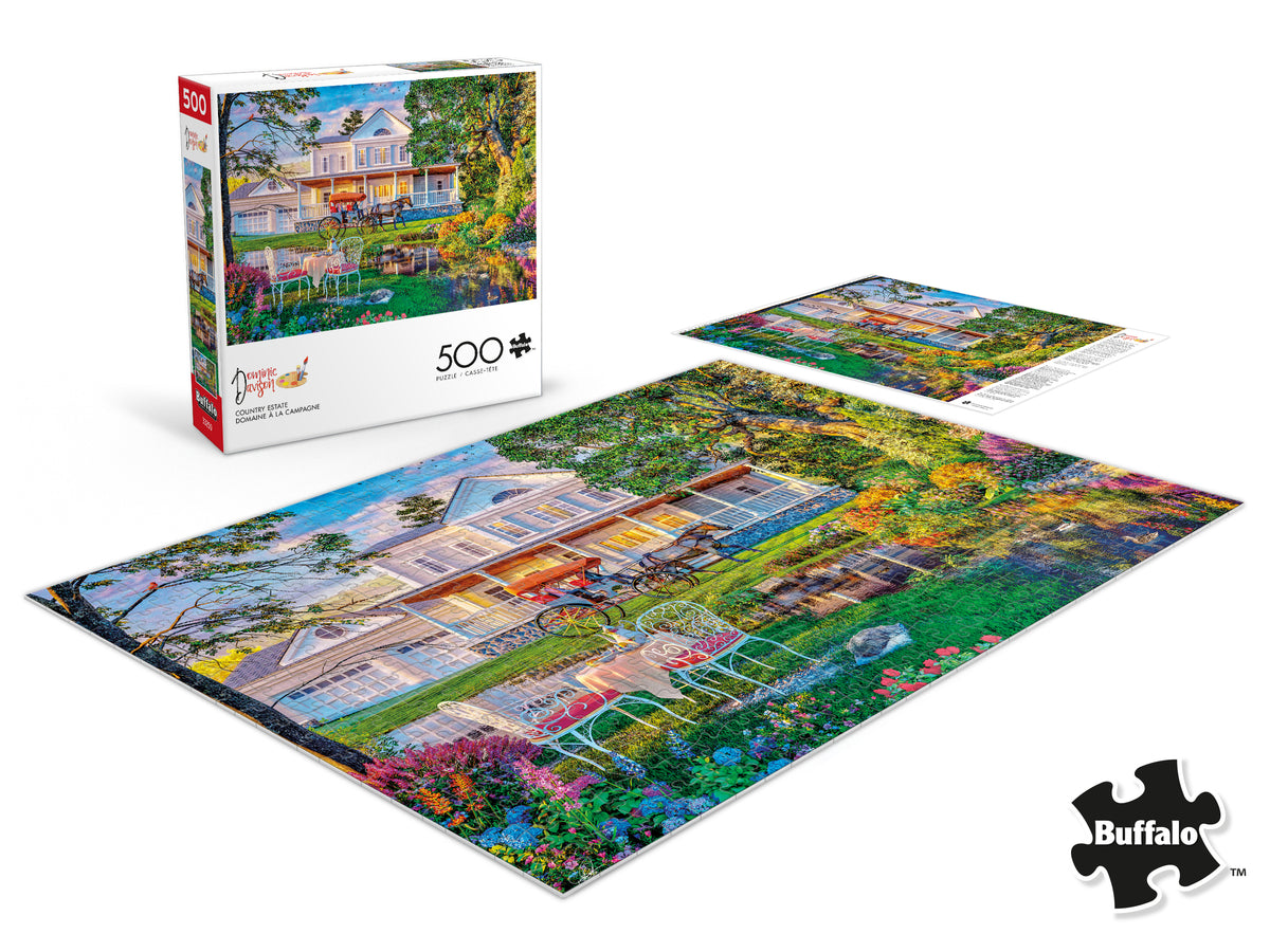 Country Life: Country Estate 500 Piece Puzzle