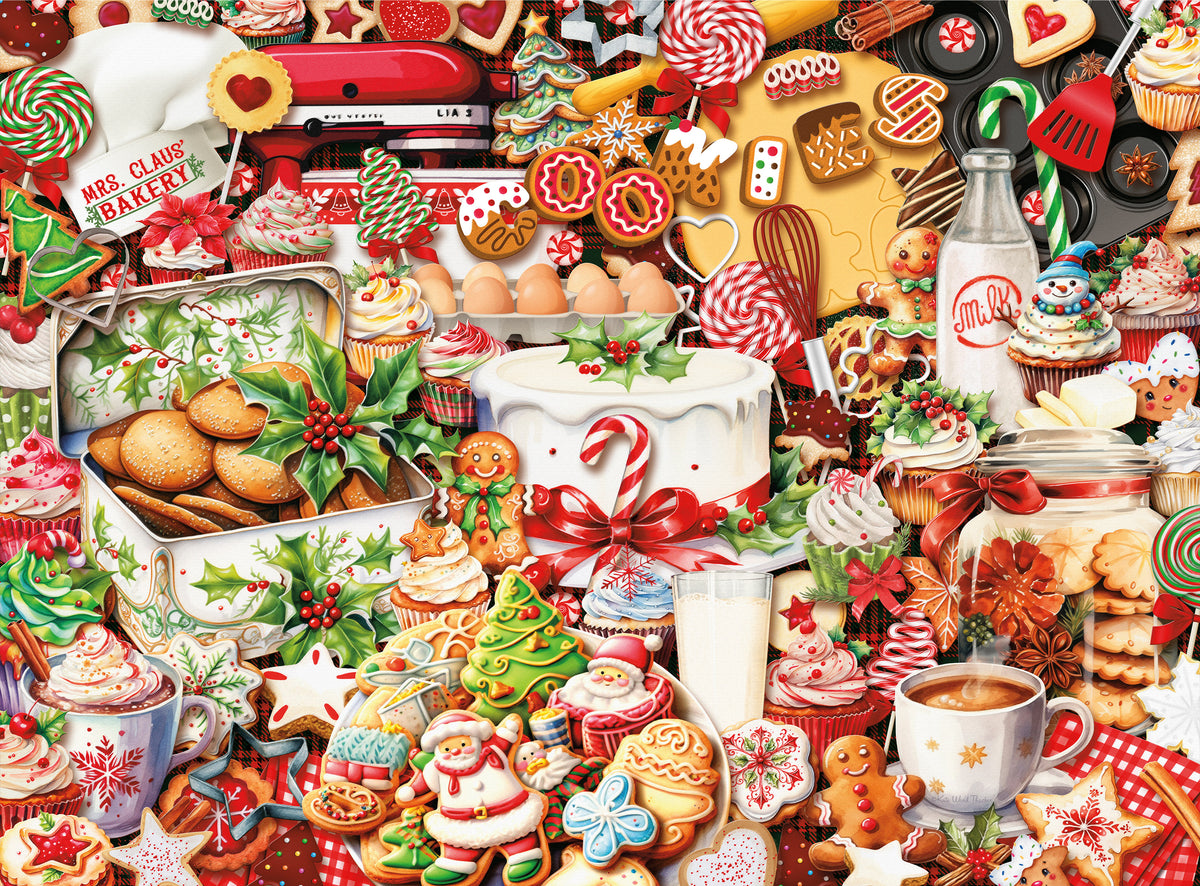 Christmas Baked Goods 1000 Piece Puzzle