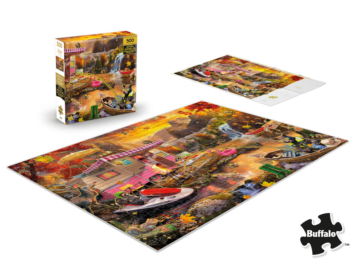 Gold Collection: Animal Campers 500 Piece Puzzle