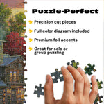 Gold Collection: Mountain Paradise 1000 Piece Puzzle