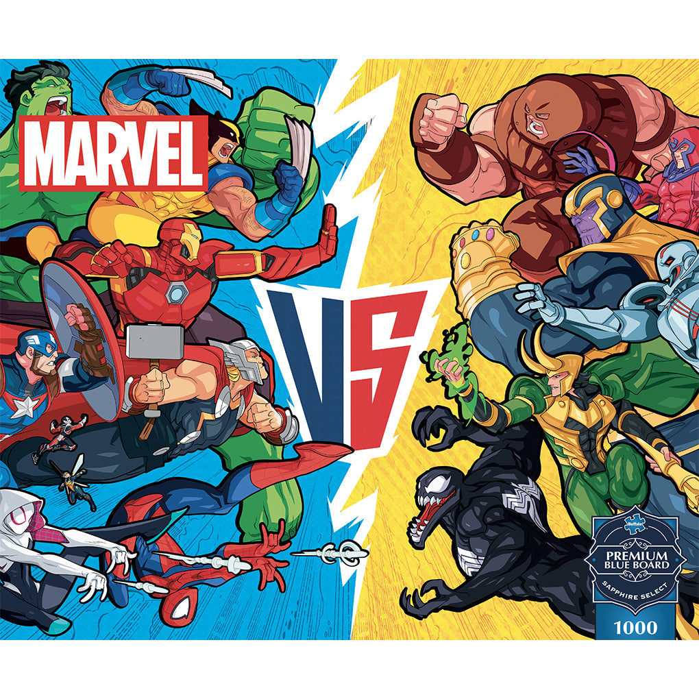 Marvel Versus puzzle for Adults, Sapphire Select - 1000 Pieces Jigsaw Puzzle