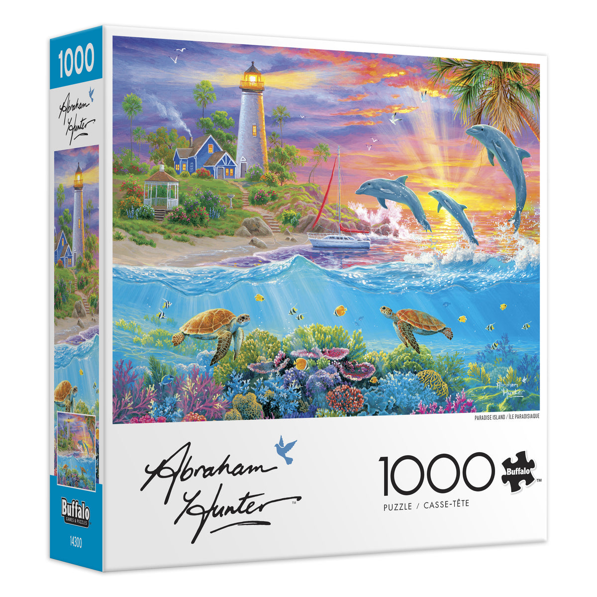 Abraham Hunter: Paradise Island 1000 Piece Puzzle