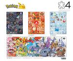 Ceaco - Pokémon 4 in 1 - 300 & 500 piece Jigsaw Puzzle
