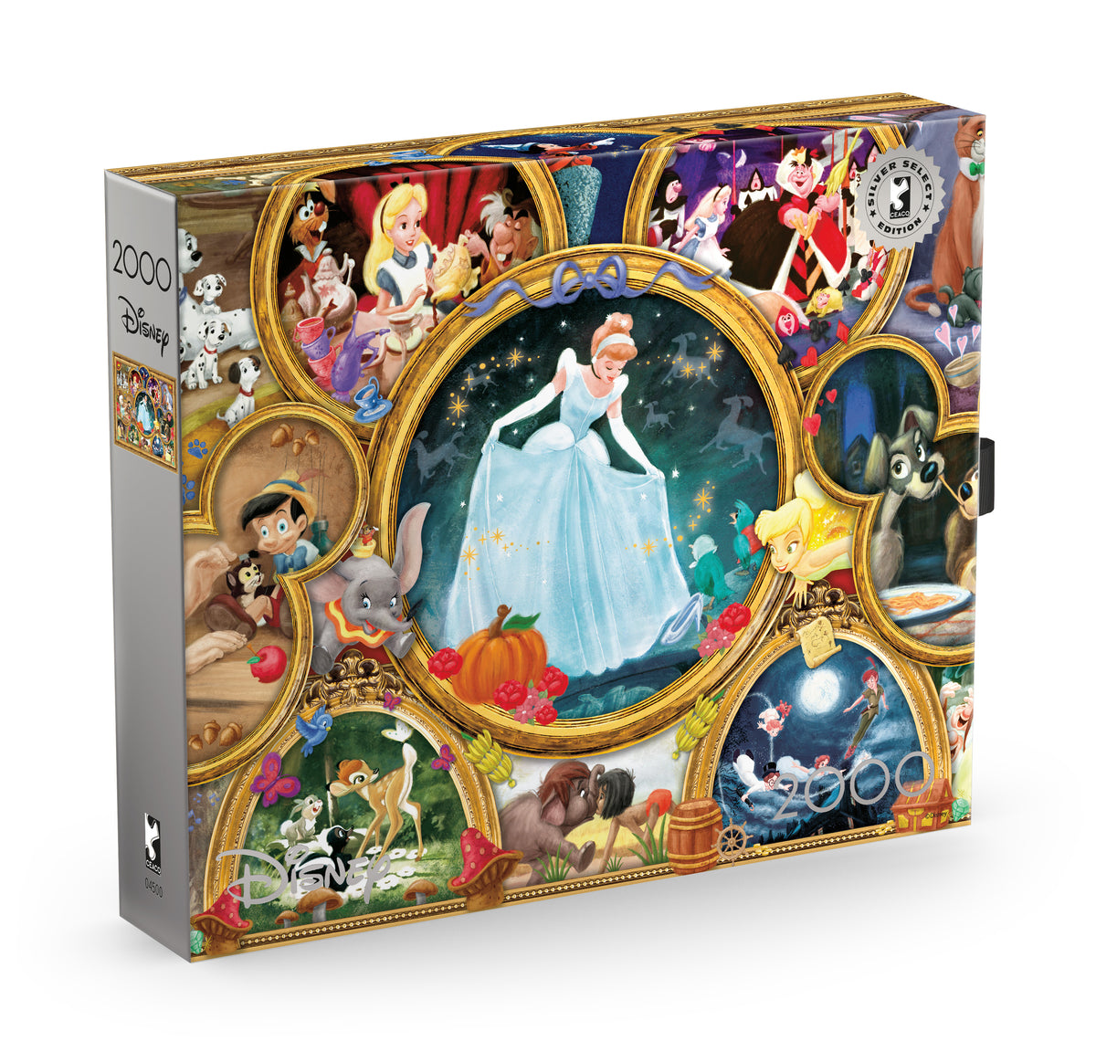 Silver Select: Disney Classic Collage 2000 Piece Puzzle