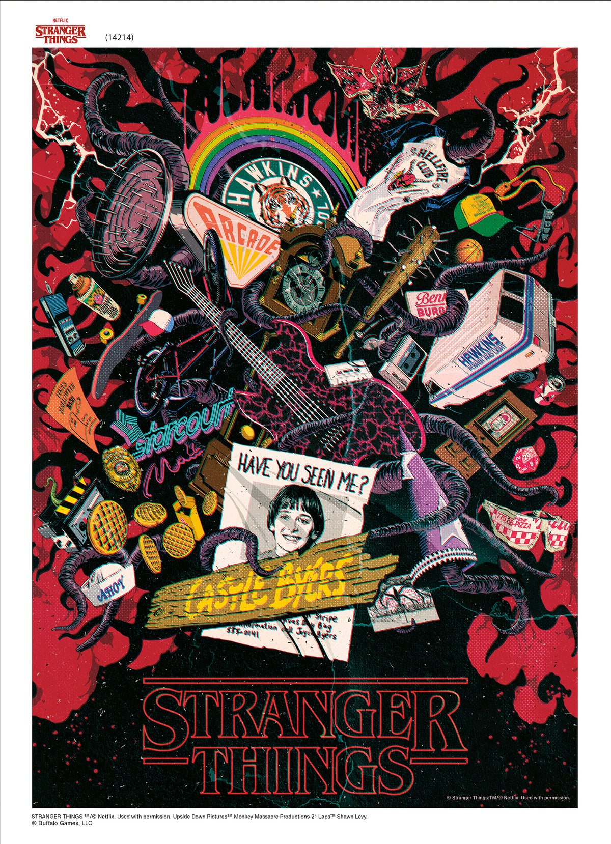 Stranger Things - 1000 Piece Collector's Tin Jigsaw Puzzle