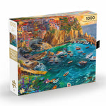 Gold Collection: Cinque Terre Seas – 1000 Piece Jigsaw Puzzle