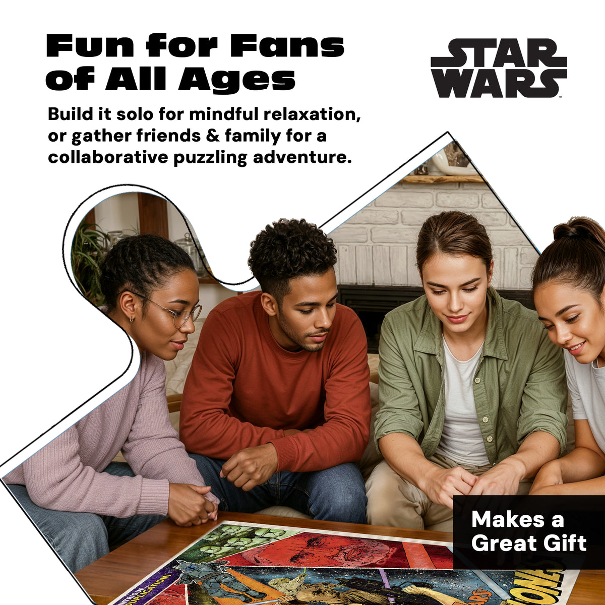 Star Wars™ Attack of the Clones -  1000 Piece Jigsaw Puzzle