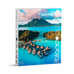 blanc Bora Bora Blue 500 Piece Jigsaw Puzzle