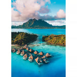 blanc Bora Bora Blue 500 Piece Jigsaw Puzzle