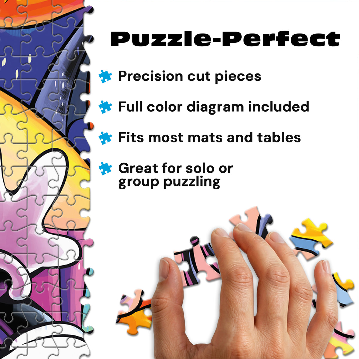 Silver Select: Disney Mickey's Music 500 Piece Puzzle