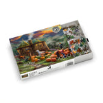 Ceaco Silver Select - Thomas Kinkade Harry Potter - Hagrid’s Hut - 1000 Piece Silver Select Jigsaw Puzzle