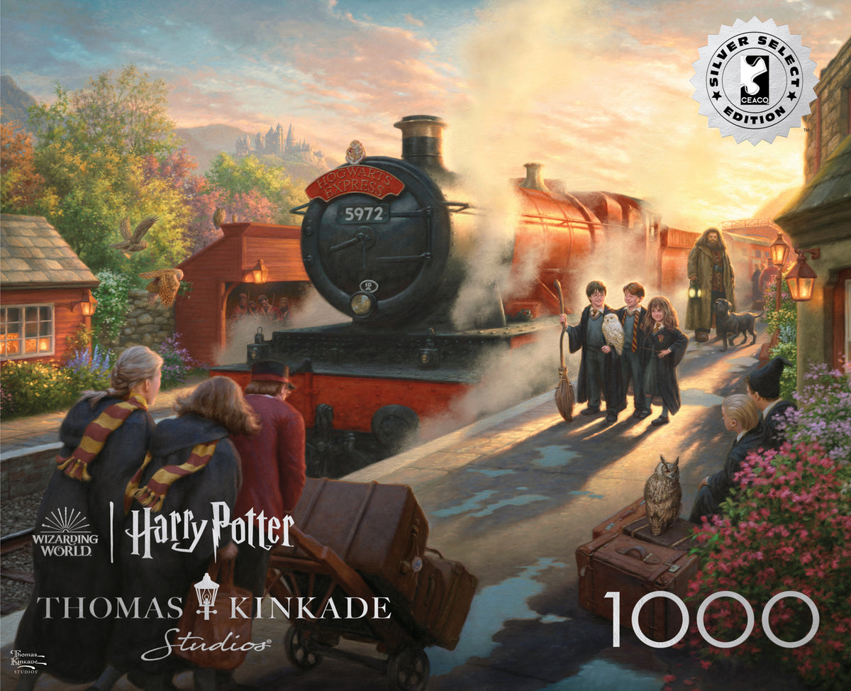 Silver Select: Thomas Kinkade Hogwarts Express 1000 Piece Puzzle