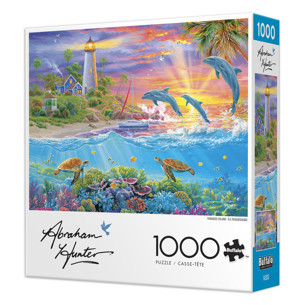 Abraham Hunter: Paradise Island 1000 Piece Puzzle